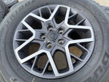 18" Jeep Wrangler Grand Cherokee Gladiator OEM 9331 wheels rims 2025 2026 NEW Texas Truck Tire