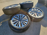 22" Infiniti QX80 QX56 Nissan Titan Armada OEM 94236 wheels rims 2025 2026 NEW Texas Truck Tire
