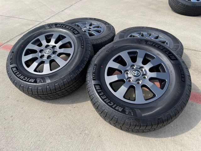 18" Toyota Land Cruiser OEM wheels rims 95952 Tundra Sequoia 2024 2025 2026 NEW Texas Truck Tire