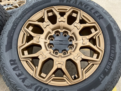 22" Hummer EV HEV 2500 OEM 8x165 14094 wheels rims 2024 2025 2026 2027 NEW Texas Truck Tire