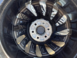 22" Lincoln Navigator OEM 10666 rims wheels BLACK LABEL 2025 2026 MICHELIN NEW Texas Truck Tire