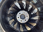 22" Lincoln Navigator OEM 10666 rims wheels BLACK LABEL 2025 2026 MICHELIN NEW Texas Truck Tire