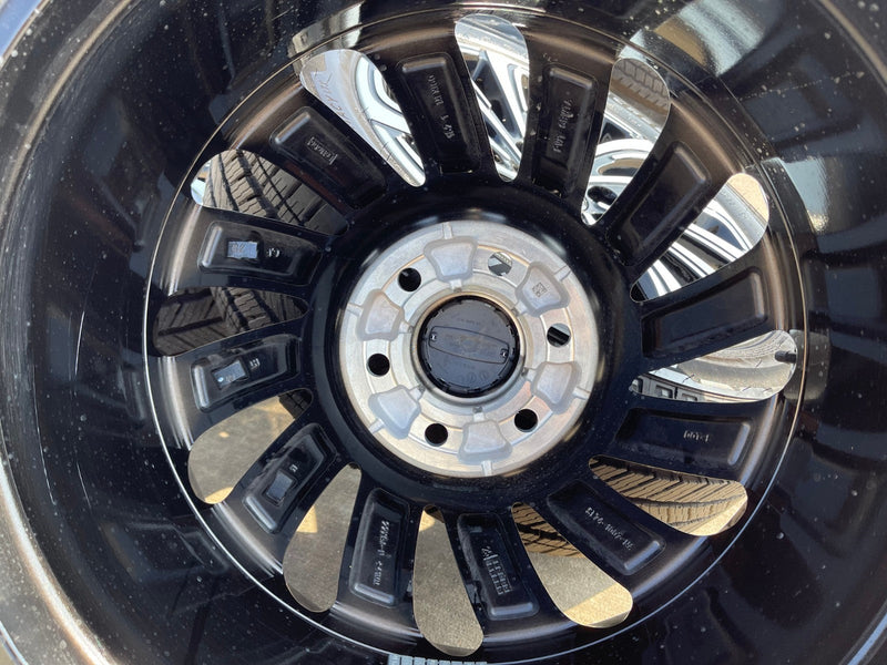 22" Lincoln Navigator OEM 10666 rims wheels BLACK LABEL 2025 2026 MICHELIN NEW Texas Truck Tire