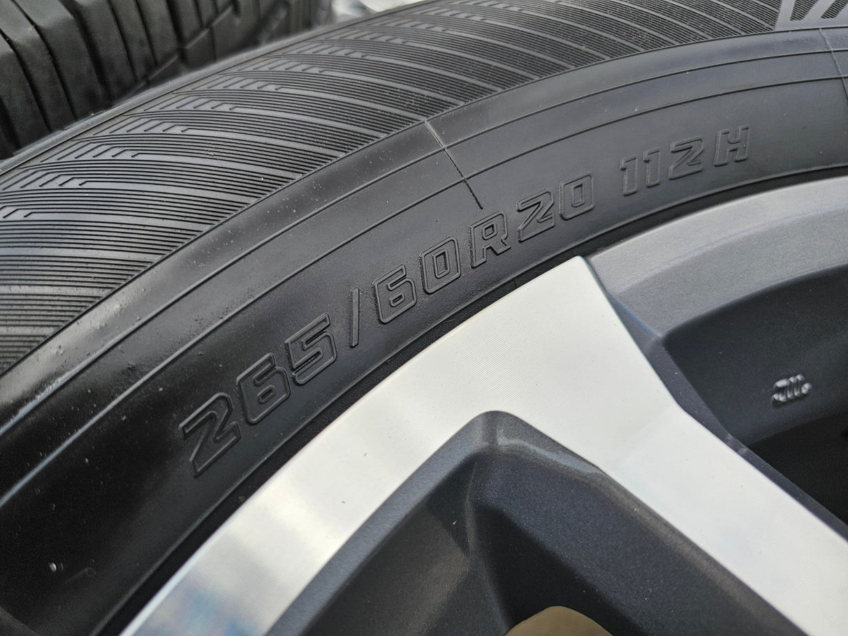 20" Toyota Tundra TSS TRD OEM wheels rims 75277 95359 Sequoia 2024 2025 2026 Texas Truck Tire