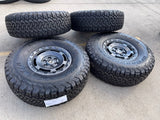 17" Ford Bronco HERITAGE SASQUATCH wheels rims 10464 NEW 37" BFG Texas Truck Tire