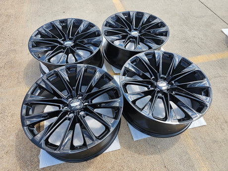 24" Cadillac Escalade V OEM ONYX wheels rims 2023 2024 2025 2026 2027 NEW Texas Truck Tire