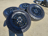 18" Toyota Tundra TSS T FORCE TRD OEM black wheels rims Sequoia GENERAL A/TX Texas Truck Tire