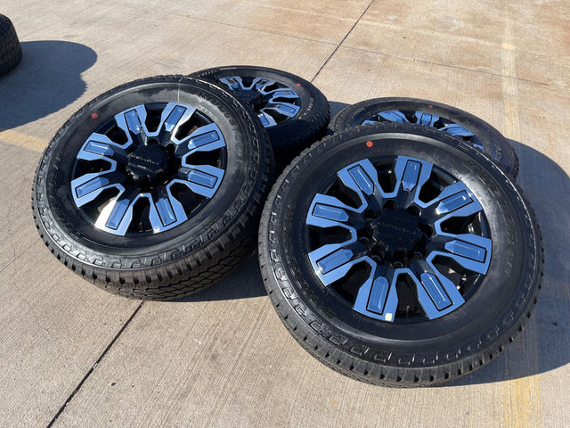 20" GMC Sierra DENALI ULTIMATE 2500 3500 OEM 5958 14138 wheels rims BRIDGESTONE Texas Truck Tire