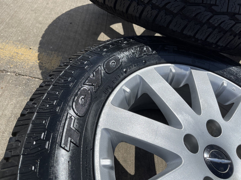 17" Jeep Grand Cherokee OEM wheels rims 2401 tires 2012 2015 2018 DISCOUNTED Texas Truck Tire