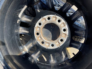 20" GMC Sierra AT4 2500 3500 OEM wheels rims 5950 Silverado BRIDGESTONE A/T Texas Truck Tire