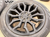 22" Dodge Ram 1500 OEM 95987 LIMITED Laramie wheels rims black 2025 2026 PIRELLI Texas Truck Tire