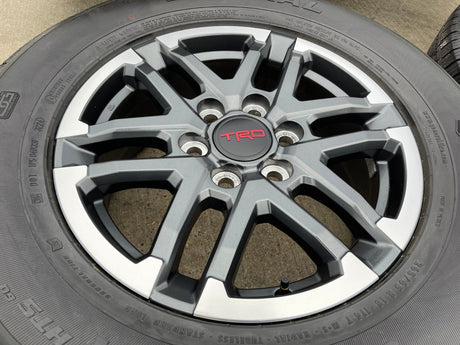 18" Toyota Tacoma LIMITED OEM wheels rims 10641 4Runner 2024 2025 2026 NEW Texas Truck Tire