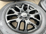 20" Toyota Tundra TRD OEM wheels rims 95359 75277 black Sequoia 2025 2026 NEW Texas Truck Tire