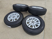 18" Toyota Tundra Sequoia OEM wheels rims 75281 LX600 2024 2025 2026 YOKOHAMA Texas Truck Tire