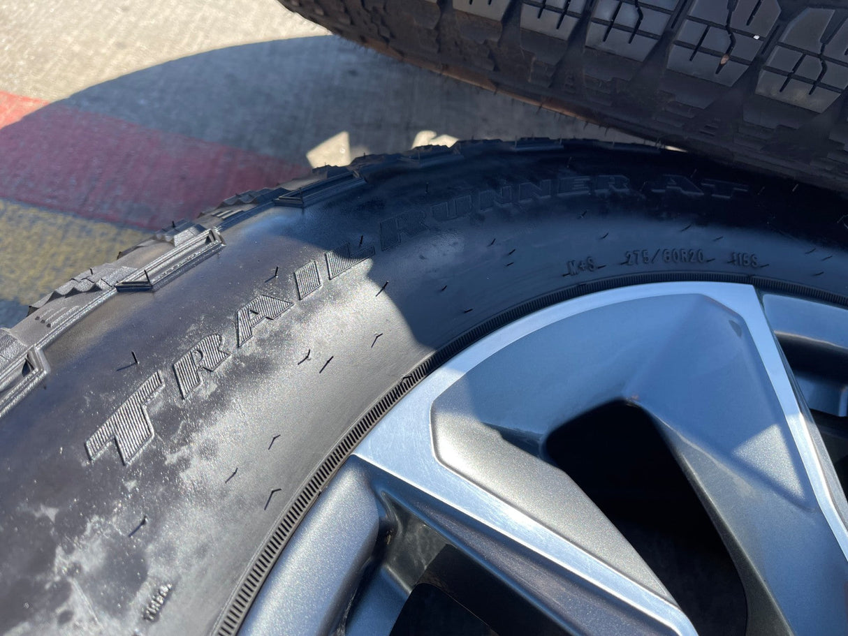 20" Chevy Silverado 1500 Tahoe Suburban OEM 5915 5916 wheels rims GOODYEAR Texas Truck Tire