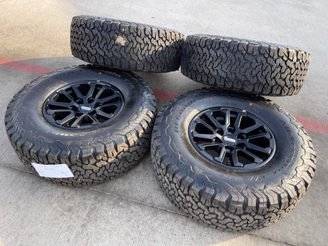 17" Ford F-150 Raptor OEM 10611 rims wheels Bronco 2024 2025 2026 NEW BFG 35" Texas Truck Tire