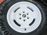 17" Ford Bronco HERITAGE Limited Edition wheels rims white 2025 2026 NEW Texas Truck Tire