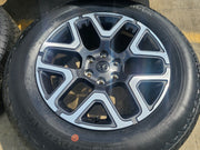 20" Dodge Ram 1500 OEM 94059 Laramie wheels rims 68583860AA 2024 2025 2026 NEW Texas Truck Tire