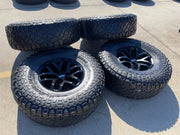 17" Ford F-150 Raptor OEM 10115 rims wheels tires KENDA R/T 37" Texas Truck Tire