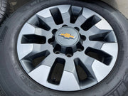 20" Chevy Silverado GMC Sierra AT4 2500 3500 OEM 5960 5947 wheels rims MICHELIN Texas Truck Tire