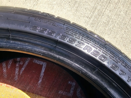 (1) 255/35/20 Falken Pro G6 Sport A/S tire 255/35r20 Texas Truck Tire