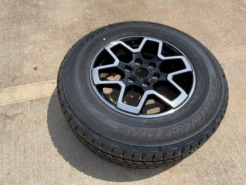 18" Ford Bronco wheel rim 95213 10389 Ranger spare 2021 2022 2023 2024 2025 NEW Texas Truck Tire