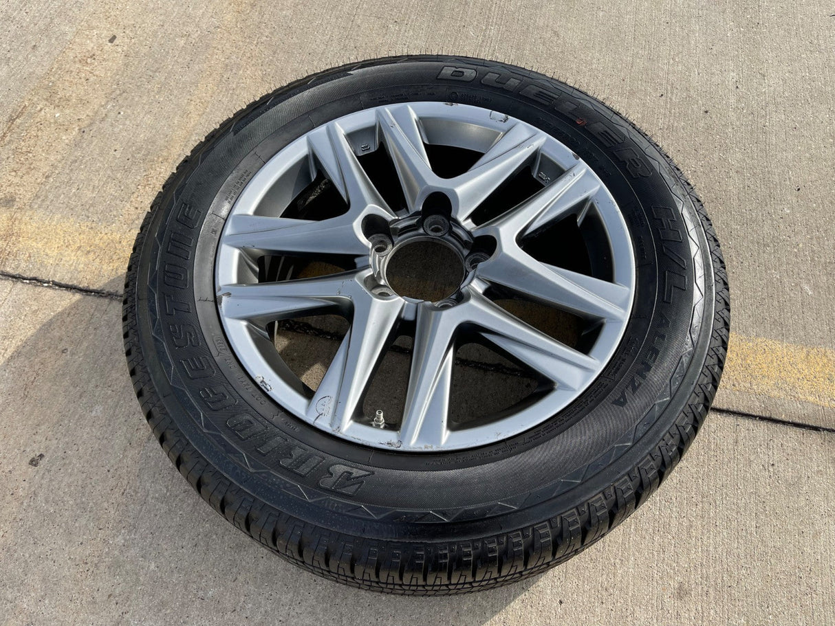 20" Lexus LX570 Toyota Land Cruiser OEM 74280 wheel rim spare BRIDGESTONE Texas Truck Tire
