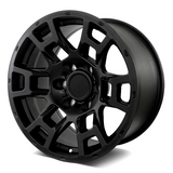 Toyota TRD Style Wheel 17 x 8 Auto Rim 1pc Matte Black