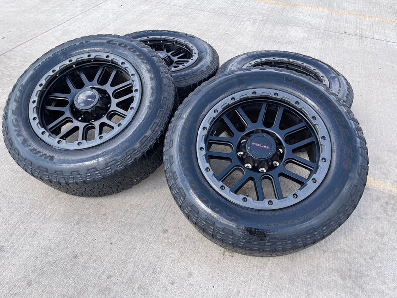 20" Ford F-250 F-350 ROUSH OEM rims wheels tires GOODYEAR Texas Truck Tire