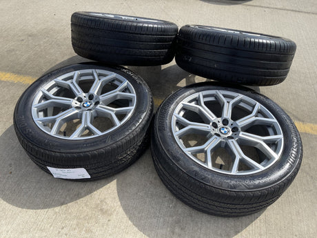 21" BMW X6 X7 OEM 86533 96409 Series 753 wheels rims tires BRIDGESTONE Texas Truck Tire