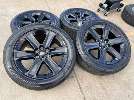 22" Ford F-150 LOBO OEM rims wheels Expedition 2025 2026 2027 NEW Texas Truck Tire