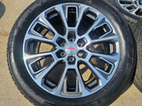 22" GMC Yukon Sierra DENALI OEM wheels rims Tahoe 2024 2025 2026 NEW Texas Truck Tire