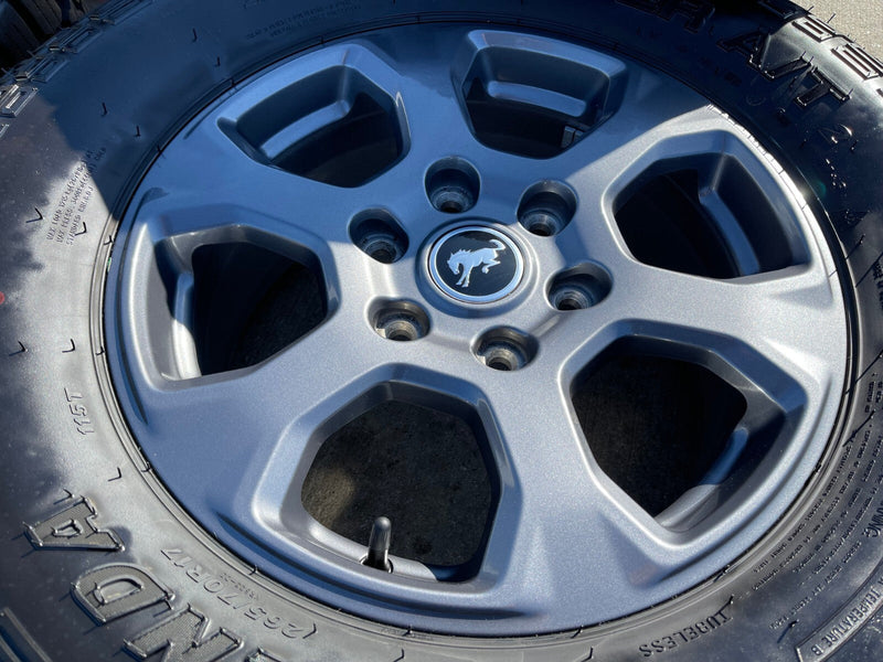 17" Ford Bronco Big Bend wheels rims 10384 OEM Ranger tires KENDA Texas Truck Tire