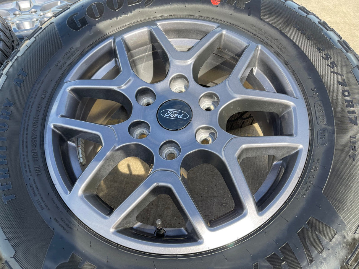 17" Ford Ranger OEM rims wheels tires Bronco N1WZ1007V 2023 2024 2025 2026 NEW Texas Truck Tire