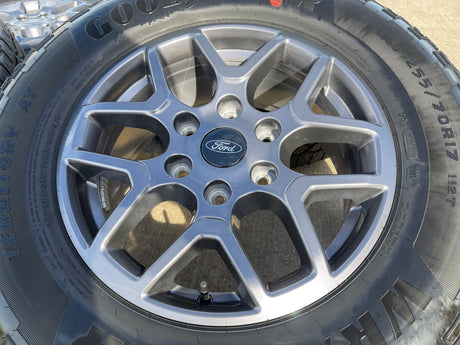 17" Ford Ranger OEM rims wheels tires Bronco N1WZ1007V 2023 2024 2025 2026 NEW Texas Truck Tire