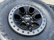 17" Ford F-150 Raptor OEM BEADLOCK rims wheels 10459 95210 BFG KO2 37" tires NEW Texas Truck Tire