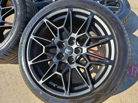 19" Ford Mustang GT Track Pack OEM 10600 10603 wheels rims 2025 2026 NEW Texas Truck Tire
