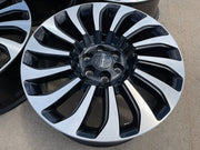 22" Lincoln Navigator OEM rims wheels 10499 95383 Black Label 2023 2024 2025 Texas Truck Tire