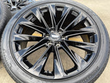 24" Cadillac Escalade V OEM ONYX wheels rims 2022 2023 2024 2025 2026 NEW Texas Truck Tire