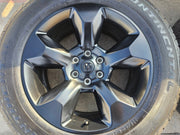 20" Ram 1500 OEM LIMITED Laramie wheels rims black 2675 2722 CONTINENTAL Texas Truck Tire