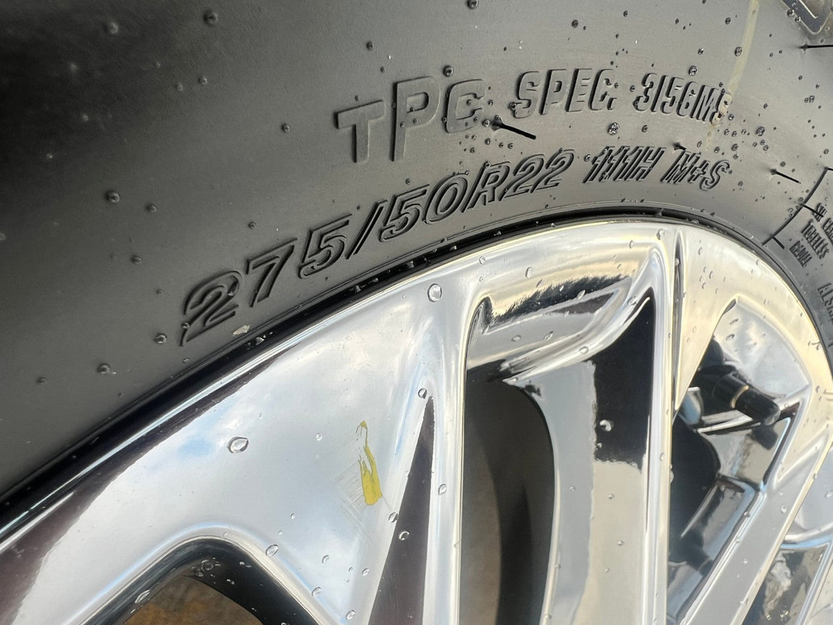 22" GMC Yukon Sierra DENALI OEM 14078 wheels rims CHROME 2023 2024 2025 2026 NEW Texas Truck Tire