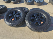 17" Ford F-150 OEM black Tremor rims wheels tires 10339 A/T4 2024 2025 2026 NEW Texas Truck Tire