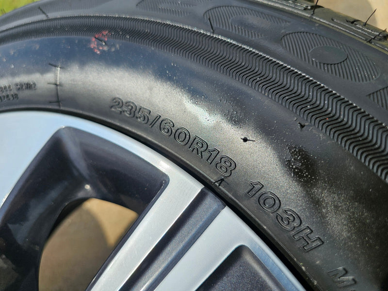 18" Infiniti QX60 OEM 73813 Pathfinder wheels rims 2024 2025 2026 NEW GREAT DEAL Texas Truck Tire