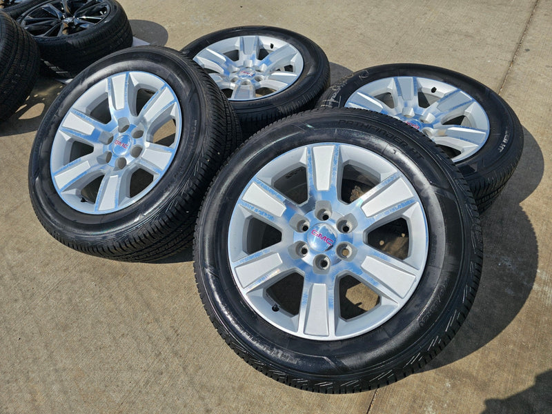 20" GMC Sierra Yukon Denali OEM 5650 wheels rims tires Texas Truck Tire