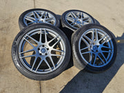 20" 20x9.5 20x10.5 Forgestar Performance F14 Dodge Charger Challenger wheel rims Texas Truck Tire