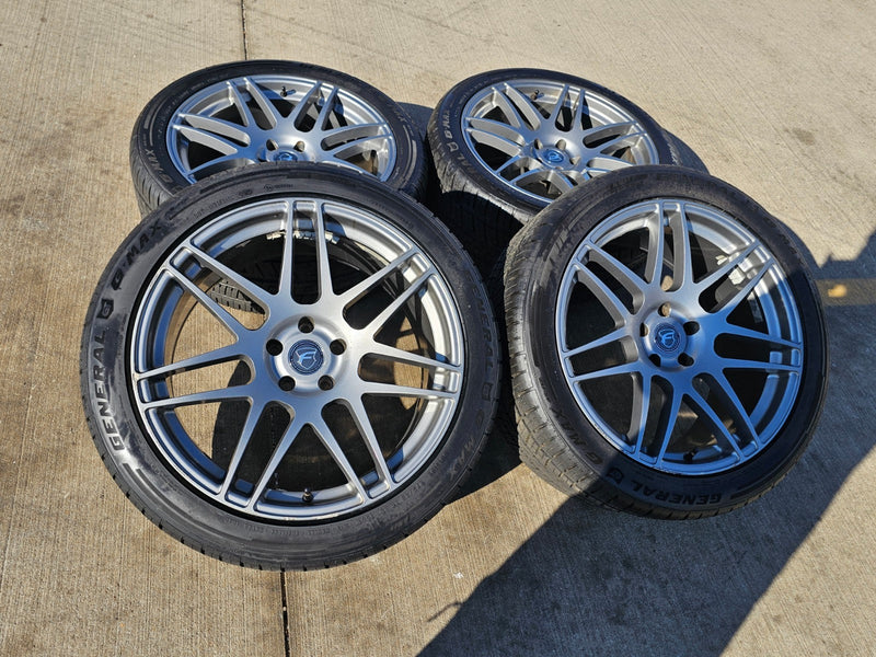 20" 20x9.5 20x10.5 Forgestar Performance F14 Dodge Charger Challenger wheel rims Texas Truck Tire