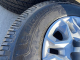 18" Chevy Silverado 2500 3500 OEM 5959 wheels rims MICHELIN DEFENDER LTX M/S2 Texas Truck Tire