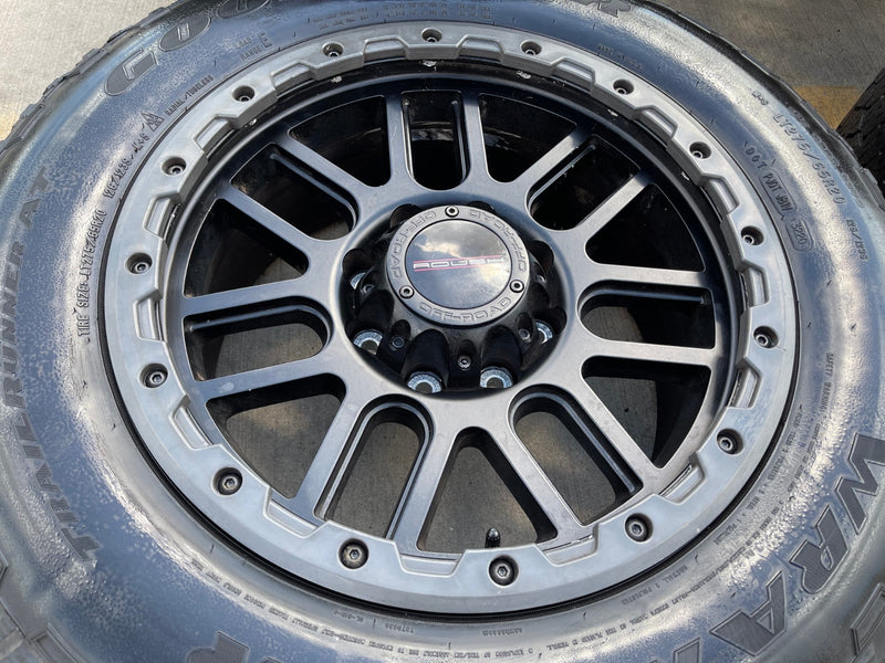 20" Ford F-250 F-350 ROUSH OEM rims wheels tires GOODYEAR Texas Truck Tire