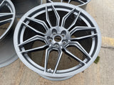 20" + 21" Chevy Corvette Z06 C8 OEM 95580 95581 wheels rims 2024 2025 2026 NEW Texas Truck Tire