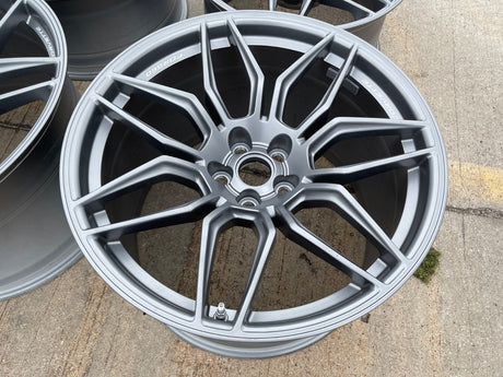 20" + 21" Chevy Corvette Z06 C8 OEM 95580 95581 wheels rims 2024 2025 2026 NEW Texas Truck Tire